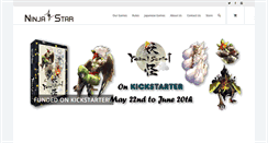 Desktop Screenshot of ninjastargames.com